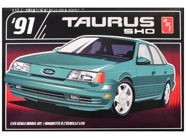 Skill 2 Model Kit 1991 Ford Taurus SHO 1/25 Scale Model by AMT #1