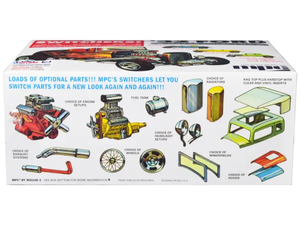 Skill 2 Model Kit 1932 Ford Street Rod Series "The Switchers" 1/25 Scale Model by MPC #3