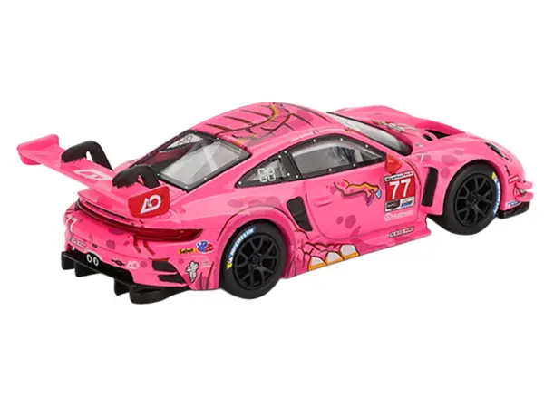 Porsche 911 GT3 R #77 Julien Andlauer - Laurin Heinrich "AO Racing Roxy" GTD Pro "IMSA SportsCar Weekend - Road America" (2024) Limited Edition 1/64 Diecast Model Car by Mini GT #3