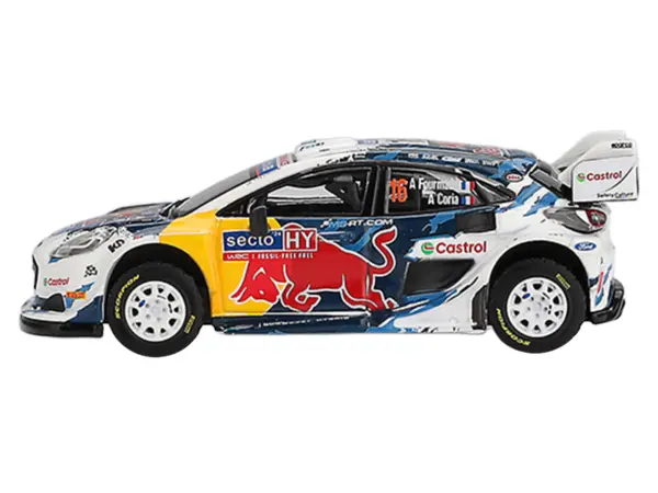 Ford Puma Rally1 #16 Adrien Fourmaux - Alexandre Coria "M-Sport Ford WRT" 3rd Place "Rally Finland" (2024) Limited Edition 1/64 Diecast Model Car by Mini GT #2