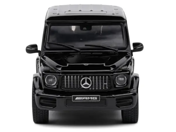 2022 Mercedes-Benz AMG G63 Obsidian Black Metallic 1/43 Diecast Model Car by Solido #4