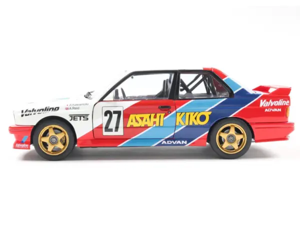 BMW E30 M3 #27 Atsushi Kawamoto - Anthony Reid "Japanese Touring Car Championship" (1986) "Competition" Series 1/18 Diecast Model Car by Solido #2