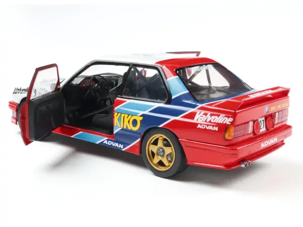 BMW E30 M3 #27 Atsushi Kawamoto - Anthony Reid "Japanese Touring Car Championship" (1986) "Competition" Series 1/18 Diecast Model Car by Solido #3