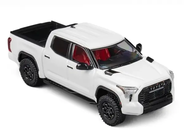 Toyota Tundra Pickup Truck White 1/64 Diecast Model Car by CM Model #3