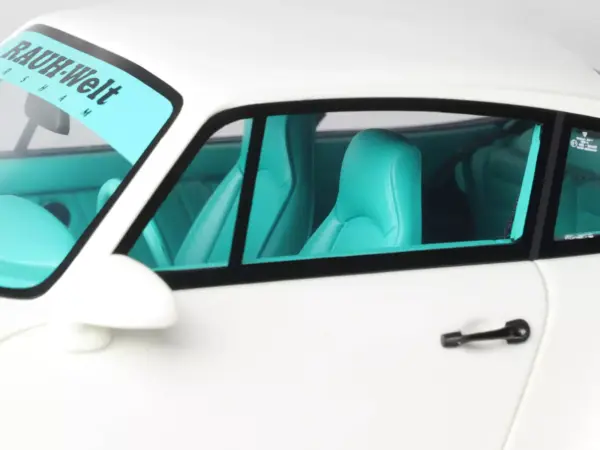 2023 RWB RWBA Slant Nose 964 Grand Prix White 1/18 Model Car by GT Spirit #3