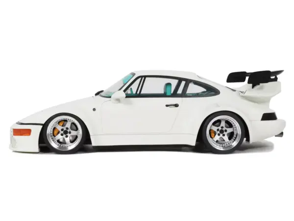 2023 RWB RWBA Slant Nose 964 Grand Prix White 1/18 Model Car by GT Spirit #4