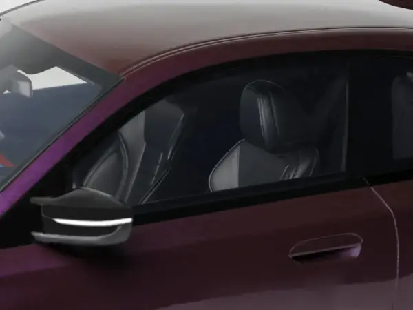 2023 BMW M240i Thundernight Purple Metallic 1/18 Model Car by GT Spirit #2