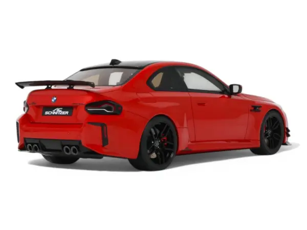 2023 AC Schnitzer ACS2 Sport (BMW M2) Toronto Red with Black Top 1/18 Model Car by GT Spirit #5