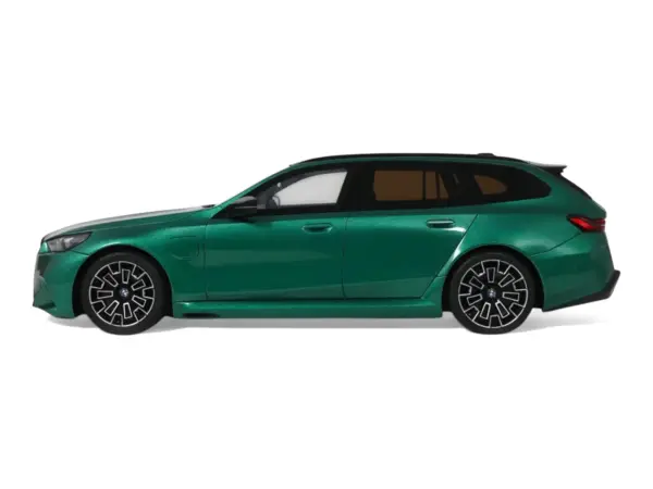 2024 BMW M5 Touring (G99) Isle of Man Green Metallic with Black Top 1/18 Model Car by GT Spirit #4
