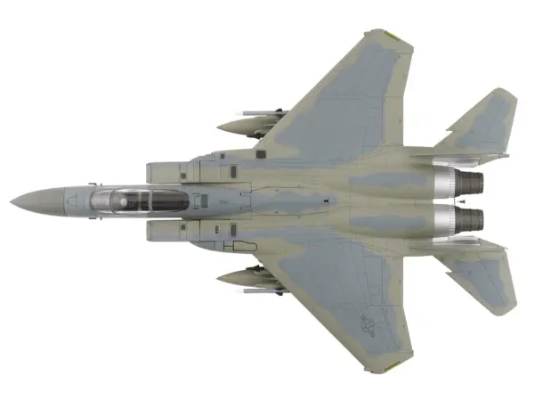 McDonnell Douglas F-15C Eagle Fighter Aircraft "85-0111 11th Air Force Elmendorf Air Force Base Alaska" United States Air Force "Air Power Series" 1/72 Diecast Model by Hobby Master #3