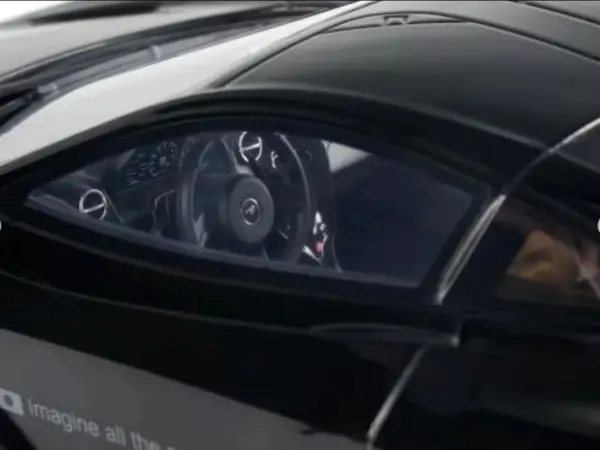 2023 McLaren 720S "LB-Works - Liberty Walk" Black 1/18 Model Car by GT Spirit #2