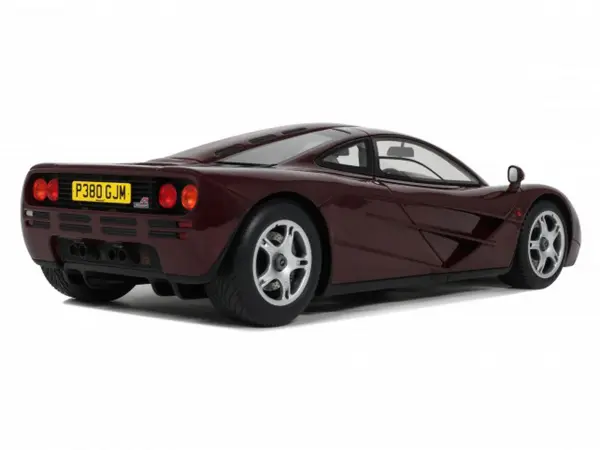 1992 McLaren F1 Dark Red 1/18 Model Car by GT Spirit #5