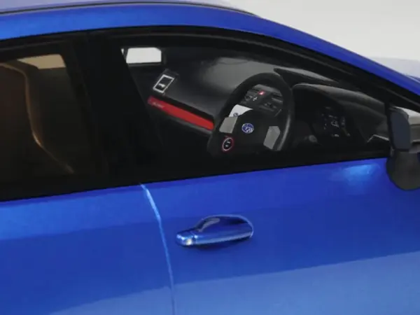2015 Subaru WRX Sti S207 RHD (Right Hand Drive) Blue Pearl Metallic Limited Edition to 2000 pieces Worldwide 1/18 Model Car by Otto Mobile #3