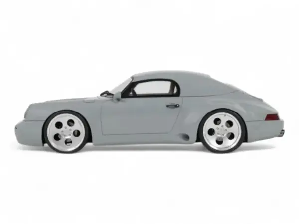 2023 Strosek Mega 30 Speedster (Porsche 911) Classic Gray 1/18 Model Car by GT Spirit #4
