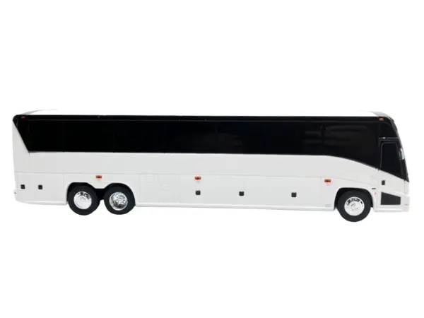 MCI J4500 Coach Bus Blank White Limited Edition 1/50 Model by Iconic Replicas #2