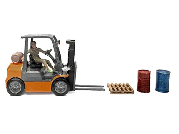 "Heavy Lifters 2" 4 piece Diecast Set Limited Edition for 1/64 Scale Models by American Diorama #2