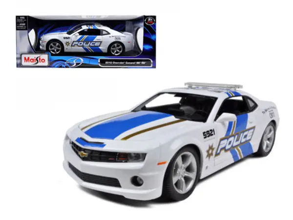 2010 Chevrolet Camaro RS SS Police 1/18 Diecast Model Car by Maisto #1