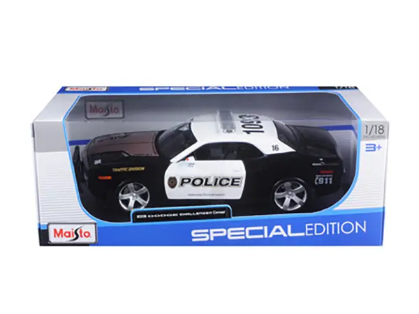2006 Dodge Challenger Concept Police 1/18 Diecast Model Car by Maisto #3