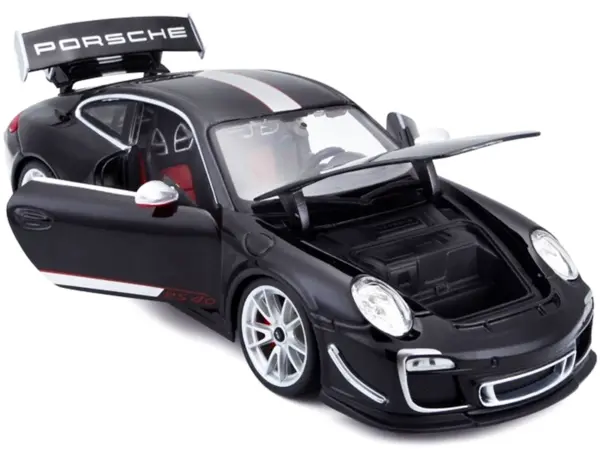 Porsche 911 GT3 RS 4.0 Black 1/18 Diecast Model Car by Bburago #2