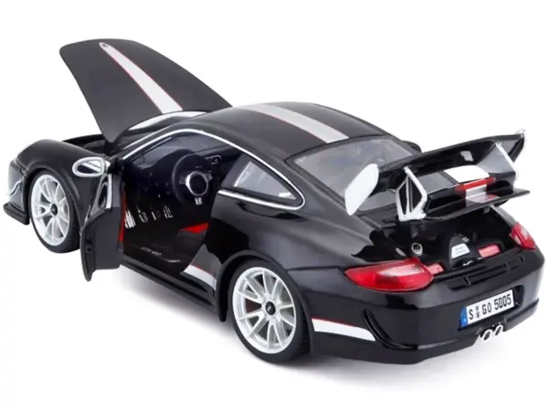 Porsche 911 GT3 RS 4.0 Black 1/18 Diecast Model Car by Bburago #4