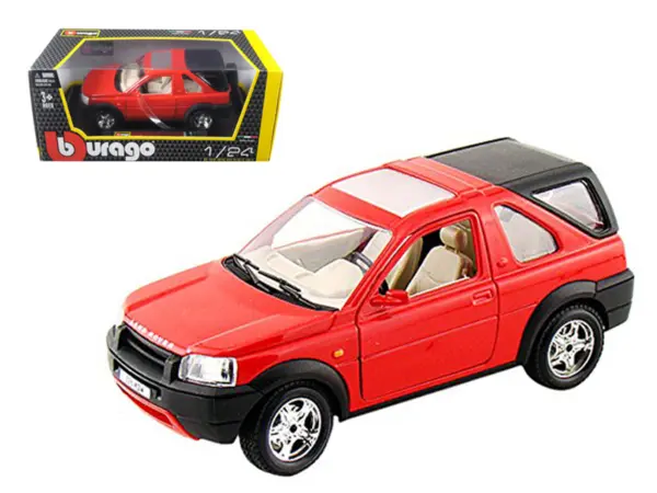 Land Rover Freelander Red 1/24 Diecast Model Car by Bburago #1