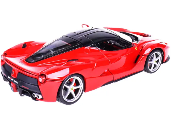 Ferrari LaFerrari F70 Red with Black Top "Signature Series" 1/18 Diecast Model Car by Bburago #4