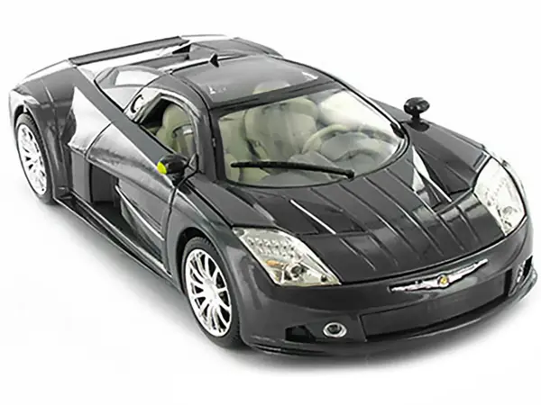 Chrysler Me Four Twelve Concept Car Grey 1/18 Diecast Model Car by Motormax #2