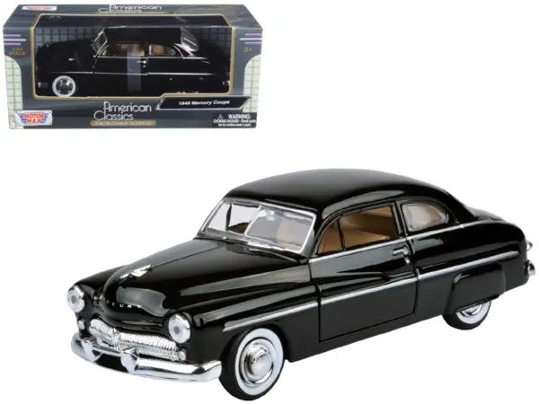 1949 Mercury Black 1/24 Diecast Model Car by Motormax #1