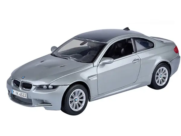 BMW M3 Coupe Gray Metallic 1/24 Diecast Model Car by Motormax #2