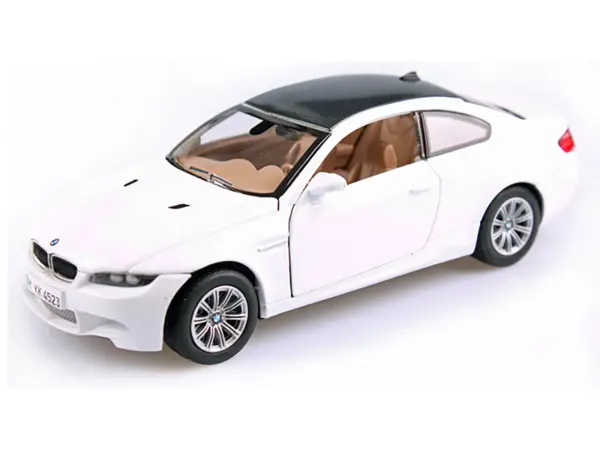 BMW M3 E92 Coupe White 1/24 Diecast Model Car by Motormax #2
