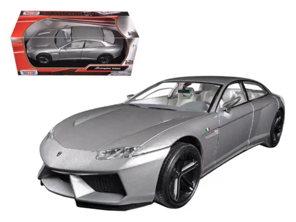 Lamborghini Estoque Grey 1/24 Diecast Model Car by Motormax #1
