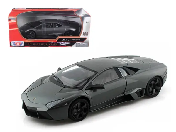 Lamborghini Reventon Gray Metallic 1/18 Diecast Model Car by Motormax #1