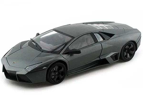 Lamborghini Reventon Gray Metallic 1/18 Diecast Model Car by Motormax #2
