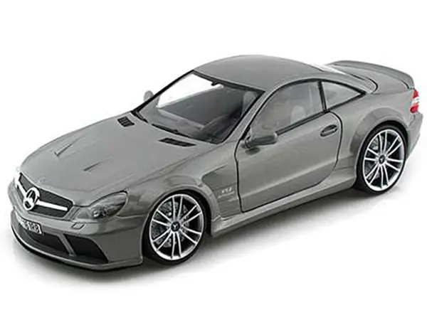 Mercedes SL65 AMG Black Series (R230) Grey 1/18 Diecast Model Car by Motormax #2