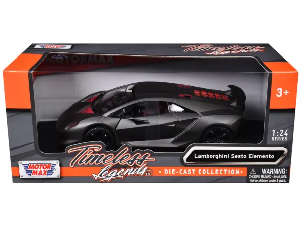 Lamborghini Sesto Elemento Carbon 1/24 Diecast Car Model by Motormax #3