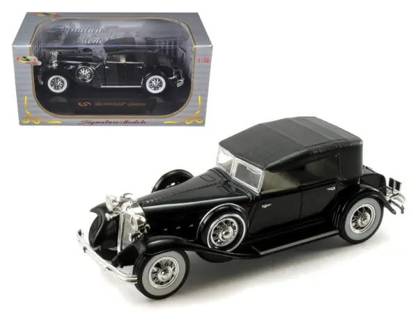 1932 Chrysler Lebaron Black 1/32 Diecast Car Model by Signature Models #1