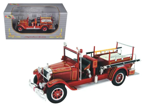 1928 Studebaker Fire Engine Red 1/32 Diecast Model by Signature Models #1