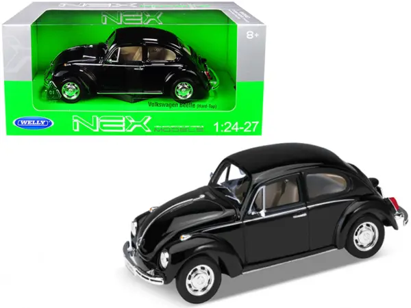 Volkswagen Beetle Black 1/24-1/27 Diecast Model Car by Welly #1
