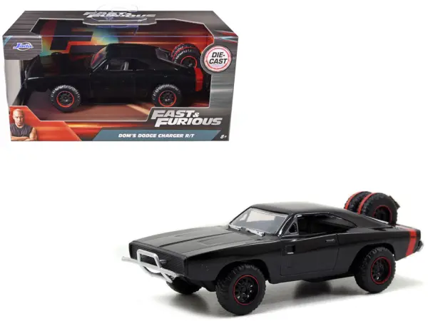 Dom's 1970 Dodge Charger R/T Off Road Version "Fast & Furious 7" Movie 1/32 Diecast Car Model by Jada #1