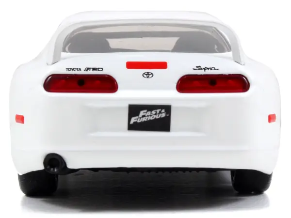 Brian's Toyota Supra White "Fast & Furious 7" (2015) Movie 1/32 Diecast Model Car by Jada #4