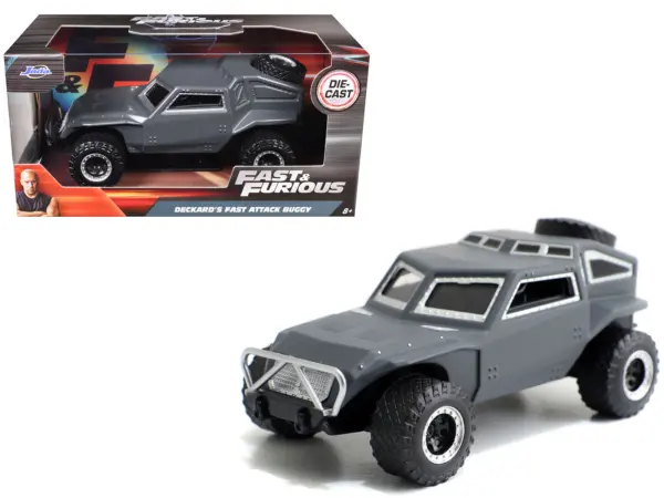 Deckard's Fast Attack Buggy Gray "Fast & Furious 7" Movie 1/32 Diecast Model Car by Jada #1