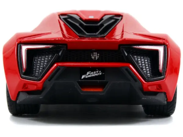 Lykan Hypersport Red "Fast & Furious 7" (2015) Movie 1/32 Diecast Model Car by Jada #3