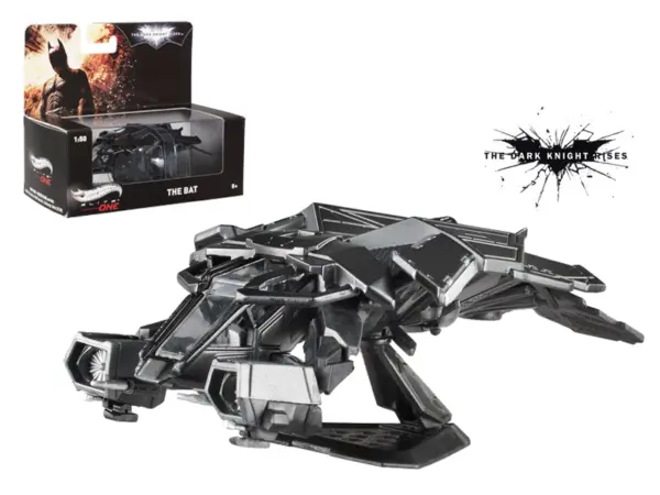 The Bat Plane Batman "The Dark Knight Rises" (2012) Movie "Elite One" Series 1/50 Diecast Model by Hot Wheels #1