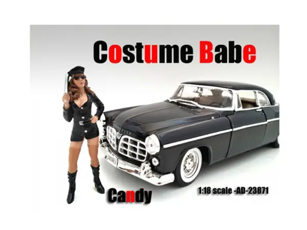 Costume Babe Candy Figure For 1:18 Scale Models by American Diorama #1