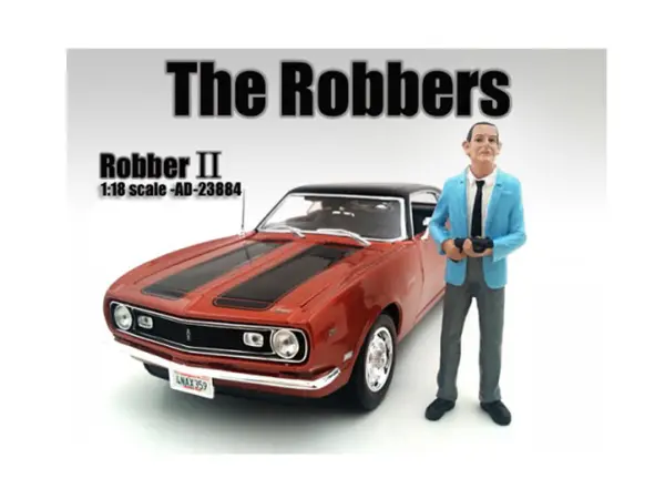 "The Robbers" Robber II Figure For 1:18 Scale Models by American Diorama #1