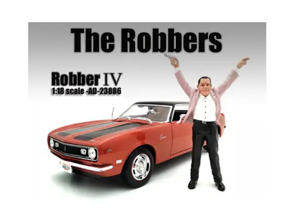 "The Robbers" Robber IV Figure For 1:18 Scale Models by American Diorama #1