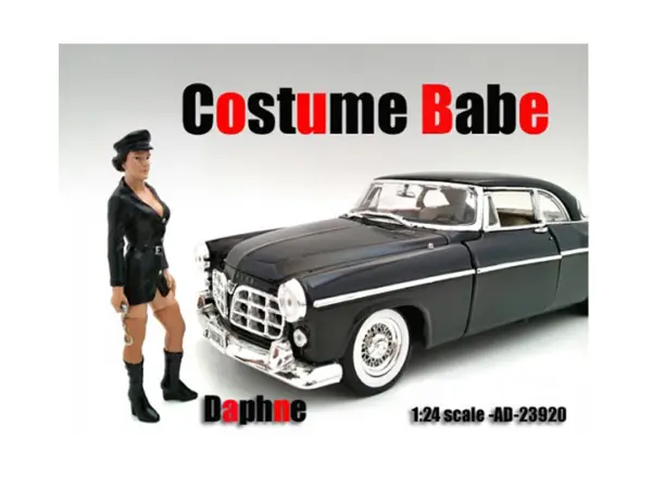 Costume Babe Daphne Figure For 1:24 Scale Models by American Diorama #1