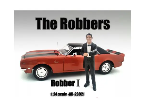 "The Robbers" Robber I Figure For 1:24 Scale Models by American Diorama #1