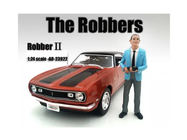 "The Robbers" Robber II Figure For 1:24 Scale Models by American Diorama #1