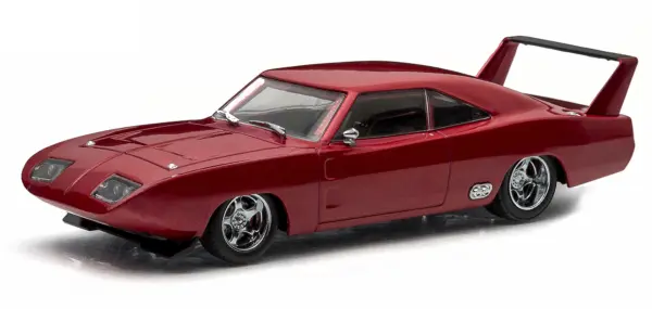 Dom's 1969 Dodge Charger Daytona Maroon "Fast and Furious 6" Movie (2013) 1/43 Diecast Model Car by Greenlight #2